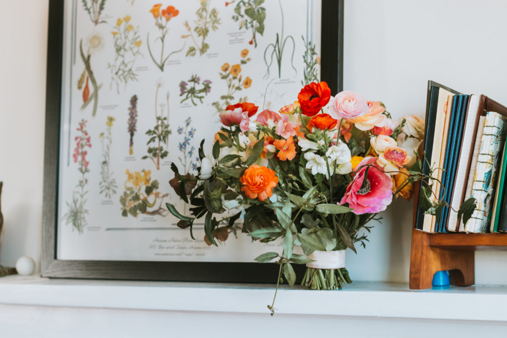 Wedding florals from Stems Atlanta, bouquet designed by Moonflower Design - Christine Quarte Photography