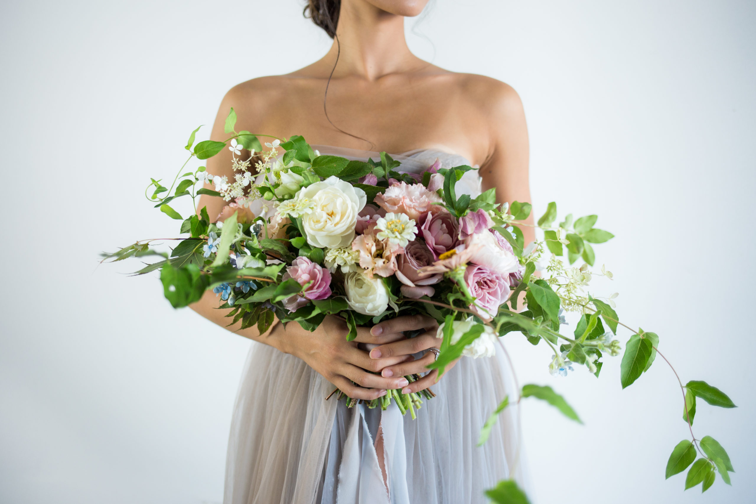 Bridal bouquet florals by beautiful/wild design - Christine Quarte Photography