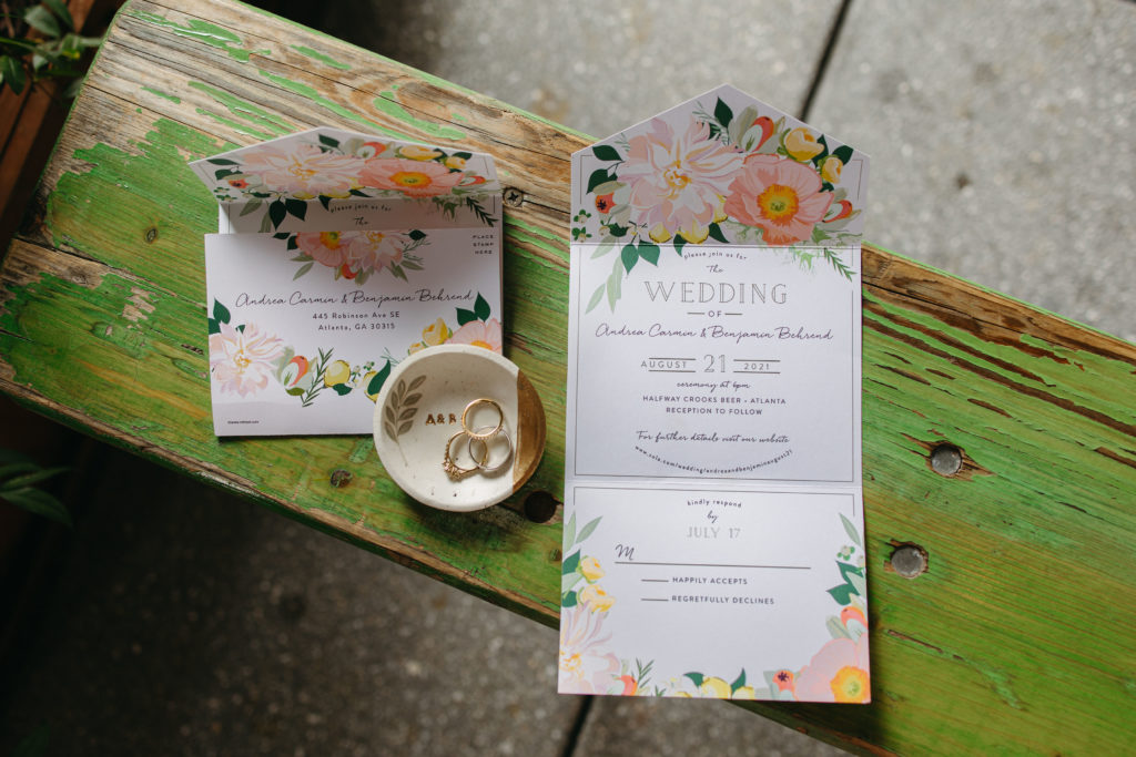 wedding day details for micro wedding